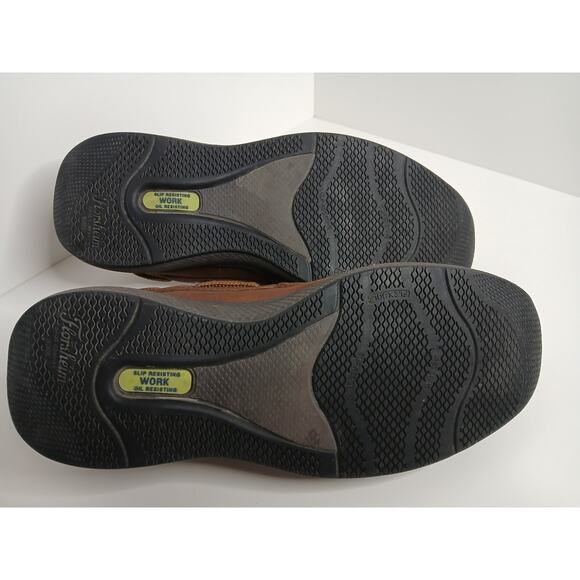 Florsheim Men’s Bayside STEEL TOE Work Shoes Sz 8 D Leather FS2326 - Picture 4 of 5